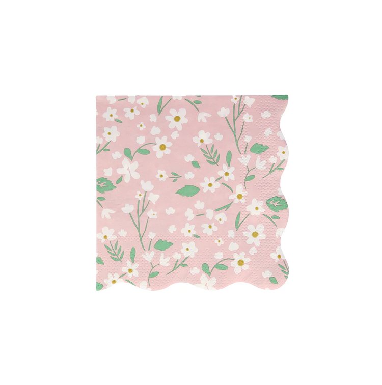 floral party napkins nz