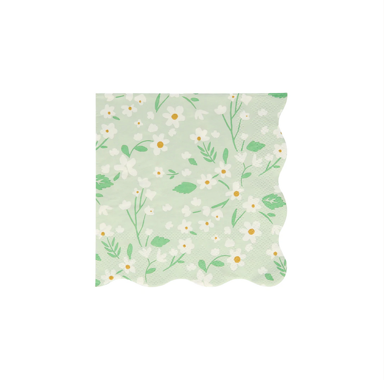 floral party napkins nz