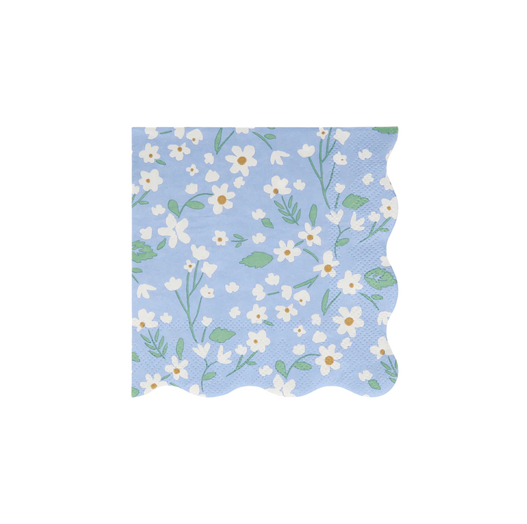 floral party napkins nz