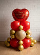 Valentine’s Day & Anniversary Balloon Column – Personalised