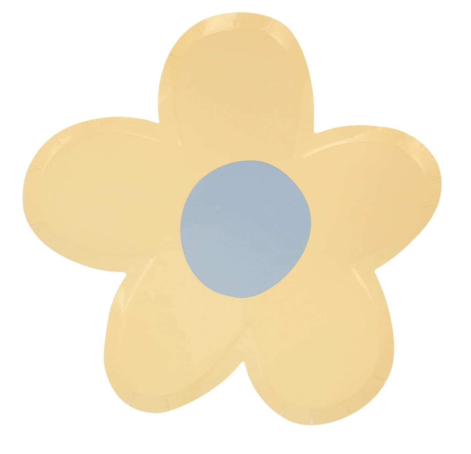 Daisy shaped party plates