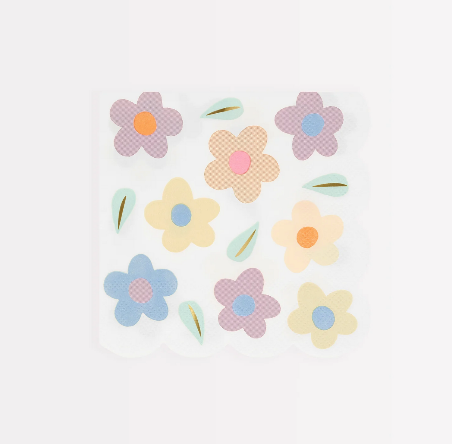 Happy Flower Party Napkins