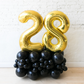 Number Balloon Pedestal