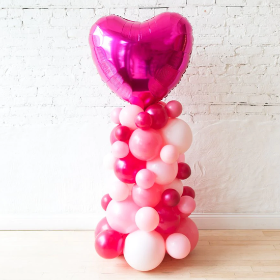 Valentine’s Day & Anniversary Balloon Column – Personalised