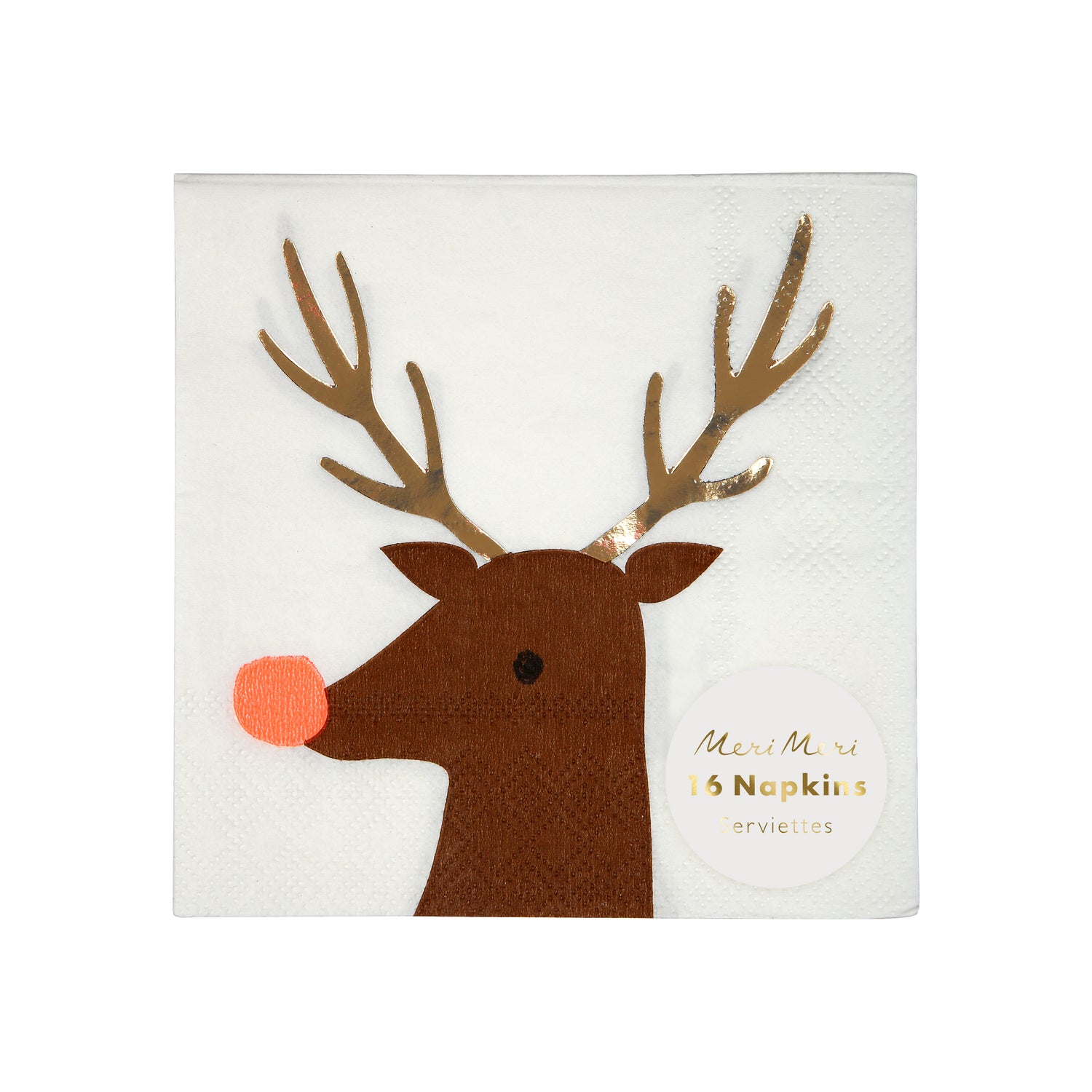 reindeer Christmas napkins