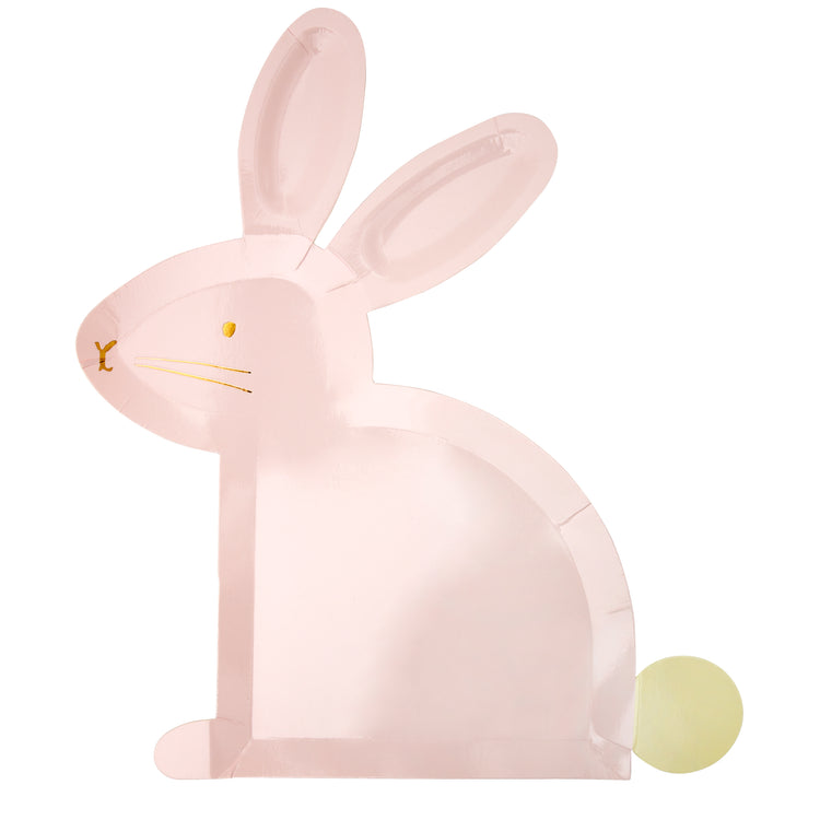 easter bunny plates