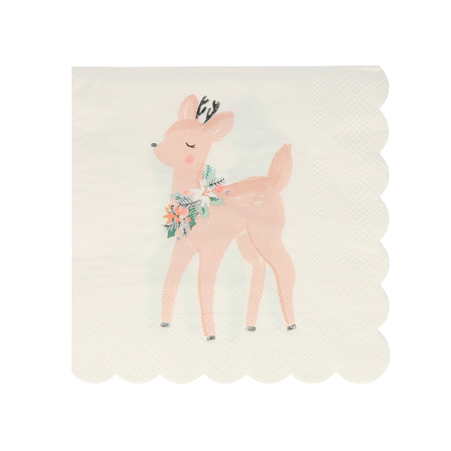 pastel deer napkins Christmas nz