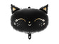 black cat halloween balloon