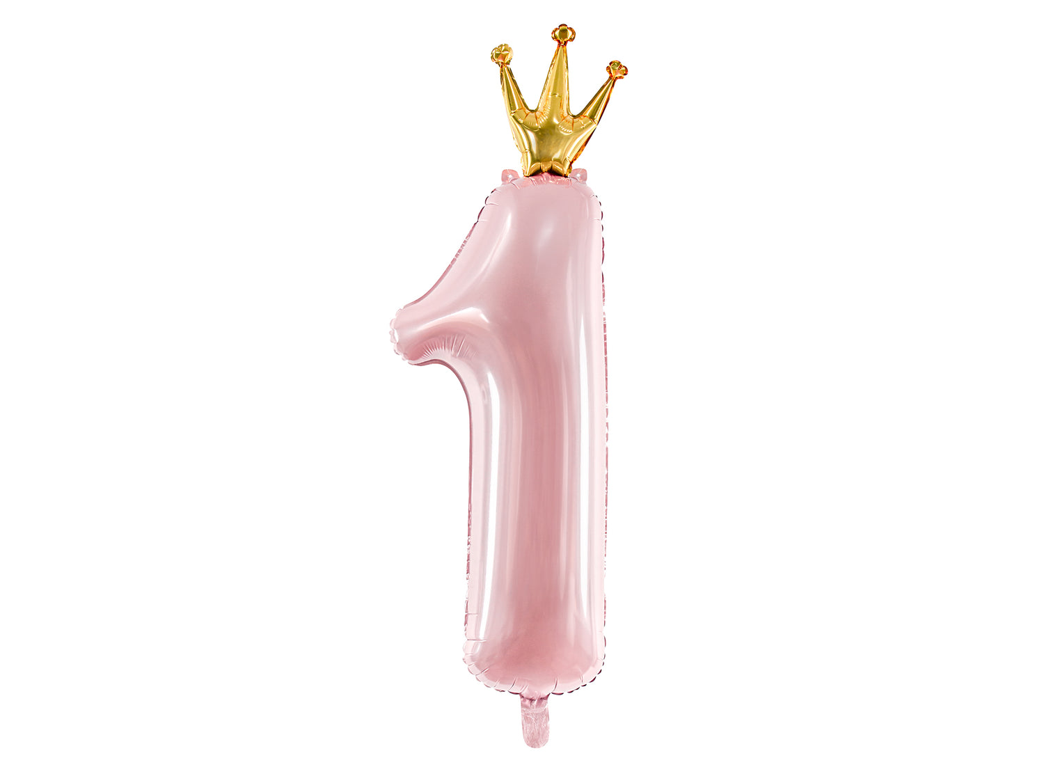 first birthday pink balloon 1