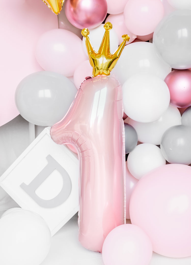 first birthday princess 1 balloon