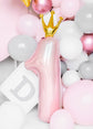 first birthday princess 1 balloon
