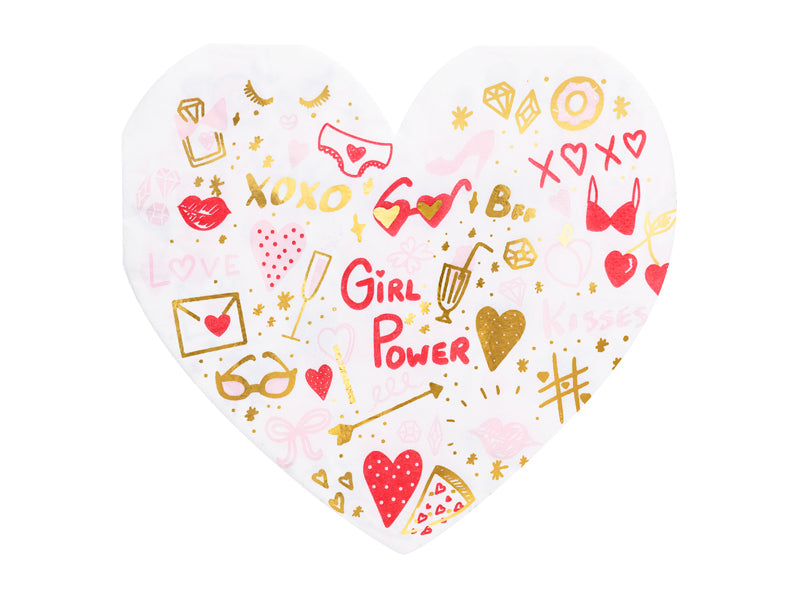 barbie girl napkin