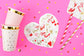 Sweet Heart Napkins