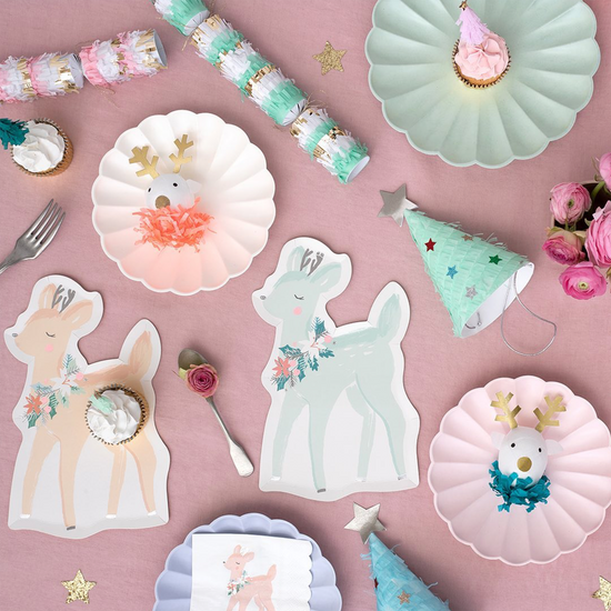 Pastel Deer Napkins