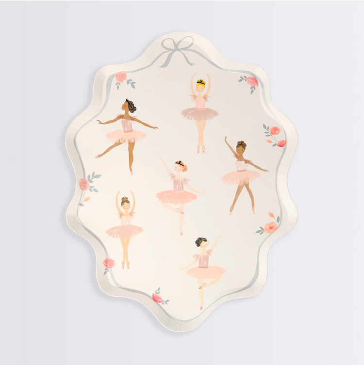 ballerina party plates nz