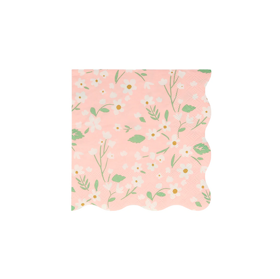 floral party napkins nz