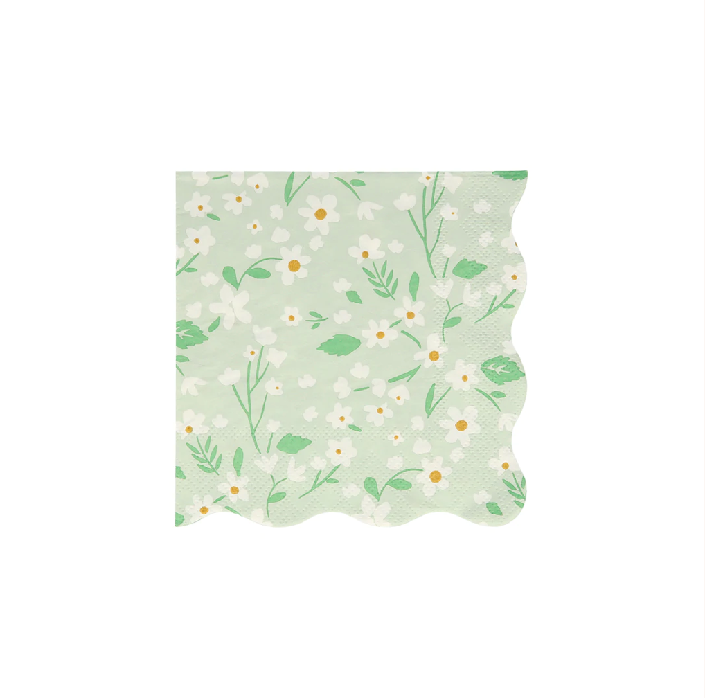 floral party napkins nz