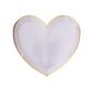 lilac Heart party plates nz