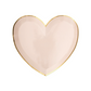 blush Heart party plates nz