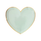 mint Heart party plates nz