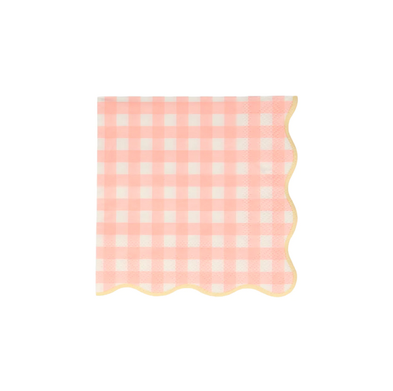 Gingham Small Napkins