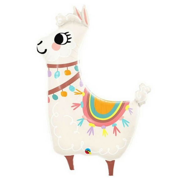 llama foil balloon