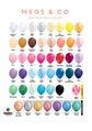 Customised Number Balloon Pedestal