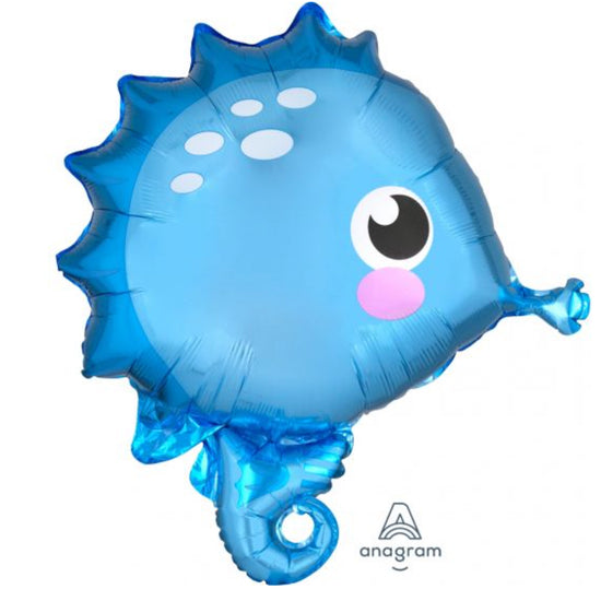 Baby Seahorse Foil Balloon