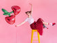 Giant Cherry Foil Balloon