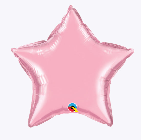 Pearl Pink Foil Star