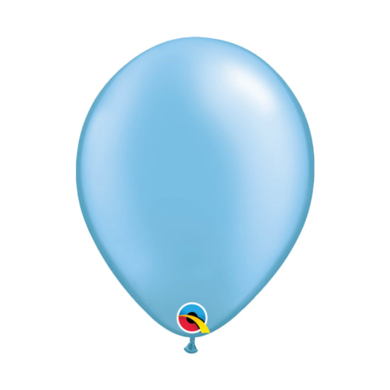 Pearl Azure Blue 11" Latex Balloon
