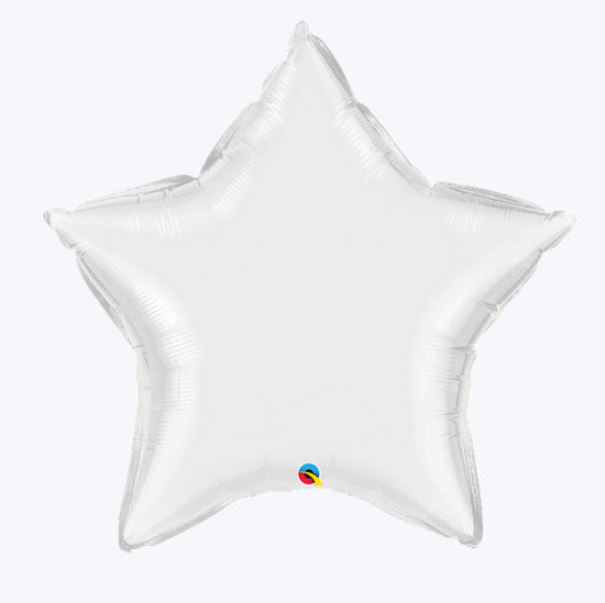 White Foil Star